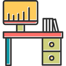 schreibtisch icon