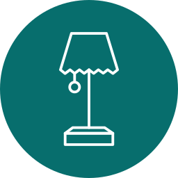 Table lamp icon