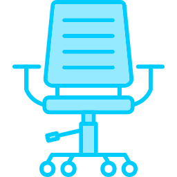 Office chair icon