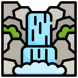 Waterfall icon