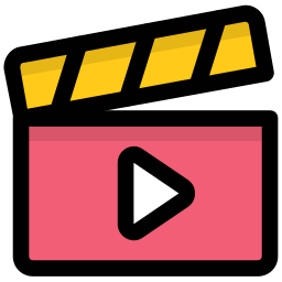 Clapperboard icon