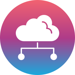 Cloud computing icon