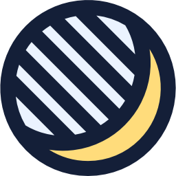 Crescent moon icon