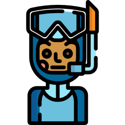 Scuba diver icon