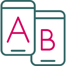 Ab testing icon