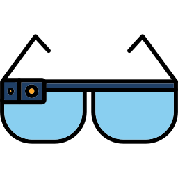 inteligentne okulary ikona
