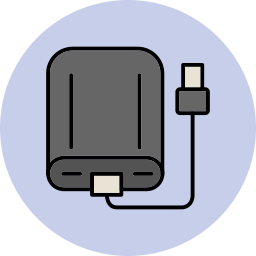 External hard drive icon