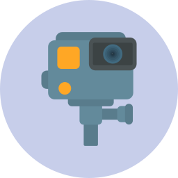 Action camera icon