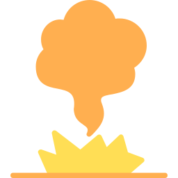 explosión icono
