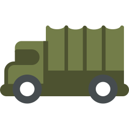 caminhão militar Ícone