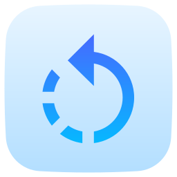 Rotate left icon