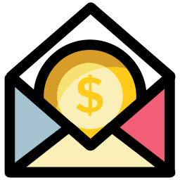 Business mail icon