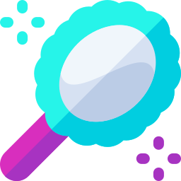 Magic mirror icon