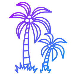 Palm tree icon