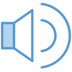 Speaker volume icon
