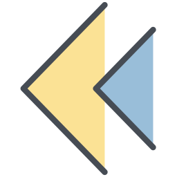 Back arrows icon