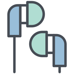 słuchawki douszne ikona