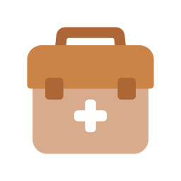 First aid kit icon