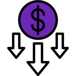 金銭的損失 icon