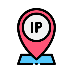 dirección ip icono