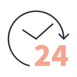 24시간 시계 icon