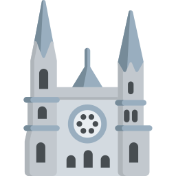 kathedraal van chartres icoon