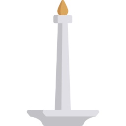 pomnik narodowy indonezji ikona