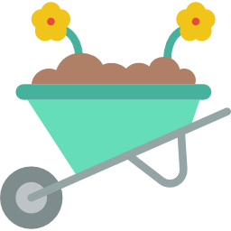 Wheelbarrow icon