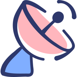 Satellite dish icon