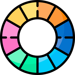 esquema de cores Ícone