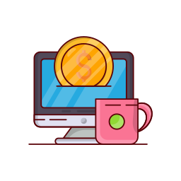 Online payment icon