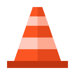 Traffic cone icon