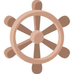 Steering wheel icon