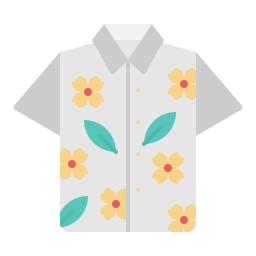 chemise hawaïenne Icône
