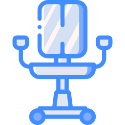 Office chair icon