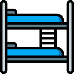 Łóżko piętrowe ikona