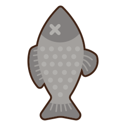 Dead fish icon