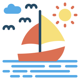 Sailing ship icon