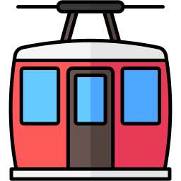 Cable car icon