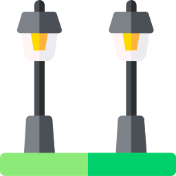 Street lights icon