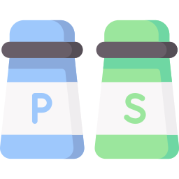 Salt and pepper icon