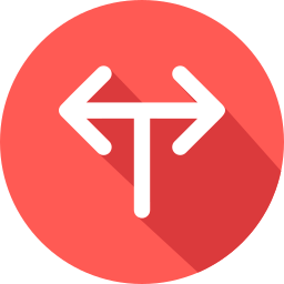 T junction icon