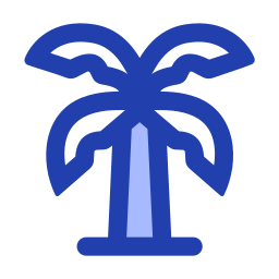 Banana tree icon