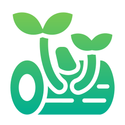 Grow plant icon