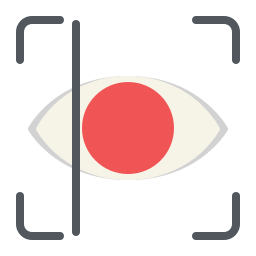 Retinal scan icon
