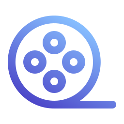 Film reel icon