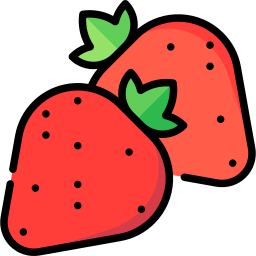 fraises Icône