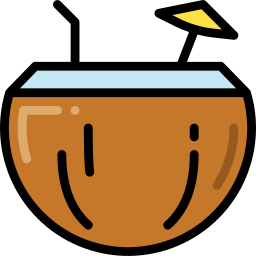 Tropical drink icon