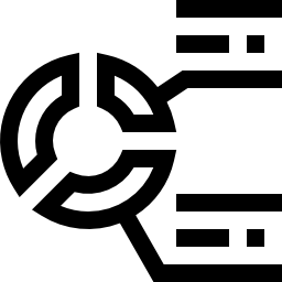 diagramme circulaire Icône