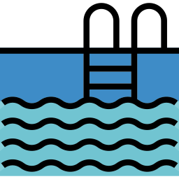 Плавательный бассейн иконка